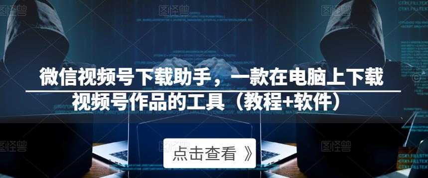 图片[1]_微信视频号下载助手，一款在电脑上下载视频号作品的工具（教程+软件）_中创网